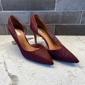 Halogen Deep Burgundy Pointed Heels